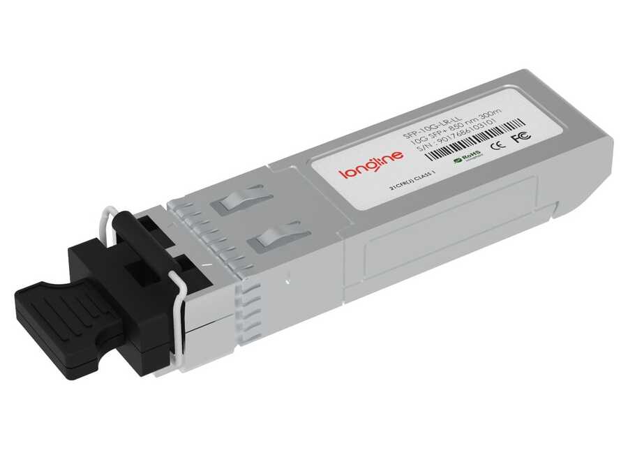 Cisco SFP-10G-LR Compatible 10GBASE-LR SFP+ 1310nm 10km DOM Duplex LC SMF Optical Transceiver Module