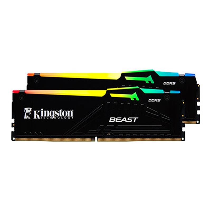 32 GB (2X16GB) DDR5 5600MHZ KINGSTON BEAST RGB CL36