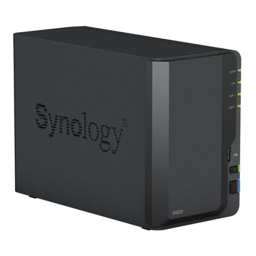 Synology DS223 (2x3.5''/2.5'') 2 Yuvalı Tower NAS