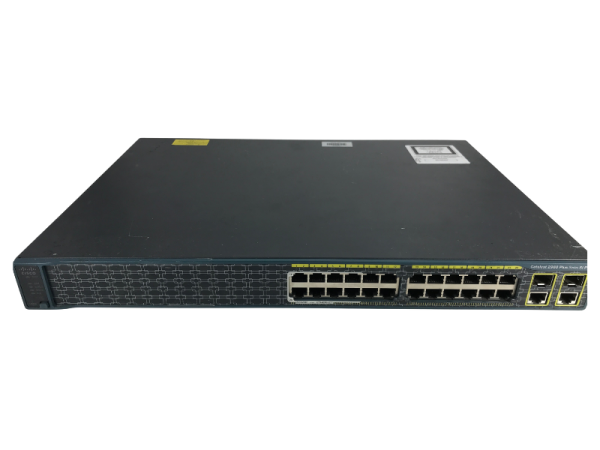 CISCO WS-C2960+24LC-S CATALYST 2960 PLUS POE-8 24-PORT SWITCH