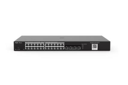 RUIJIE REYEE RG-NBS3100-24GT4SFP 24 PORT GIGABIT + 4X1GB SFP YÖNETİLEBİLİR RACKMOUNT SWITCH